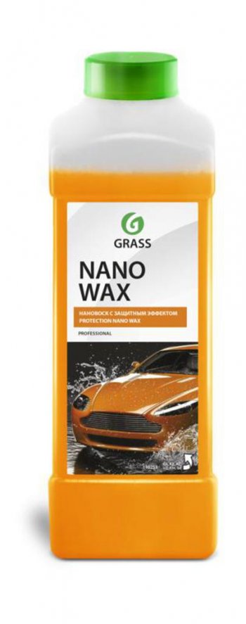 1 299 р. Средство Быстрая Сушка Воск холодный 1кг Nano Wax защитный GRASS GRASS 110253  с доставкой в г. Пермь. Увеличить фотографию 1