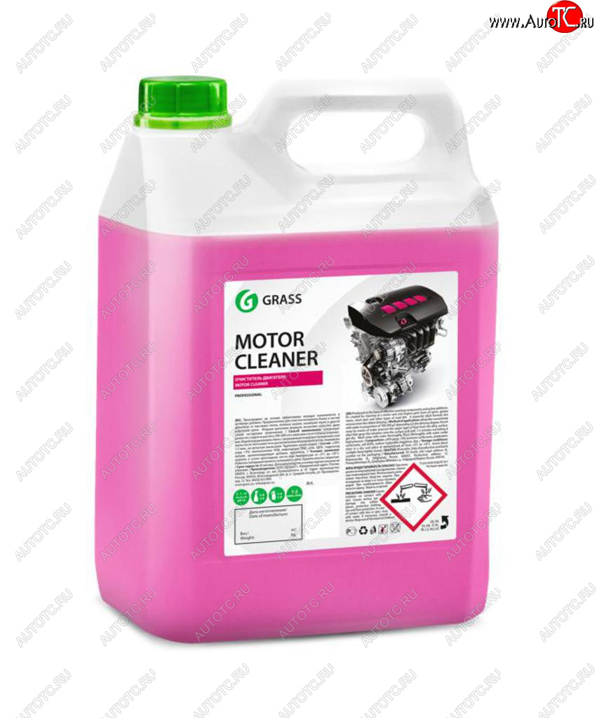 1 149 р. Очиститель двигателя концентрат 5.8кг Motor Cleaner GRASS GRASS 110292  с доставкой в г. Пермь