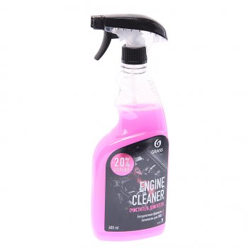 202 р. Очиститель двигателя 600мл триггер Engine Cleaner GRASS GRASS 110385  с доставкой в г. Пермь. Увеличить фотографию 1