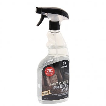 224 р. Очиститель кожи 600мл триггер Leather Cleaner GRASS GRASS 110396  с доставкой в г. Пермь. Увеличить фотографию 1