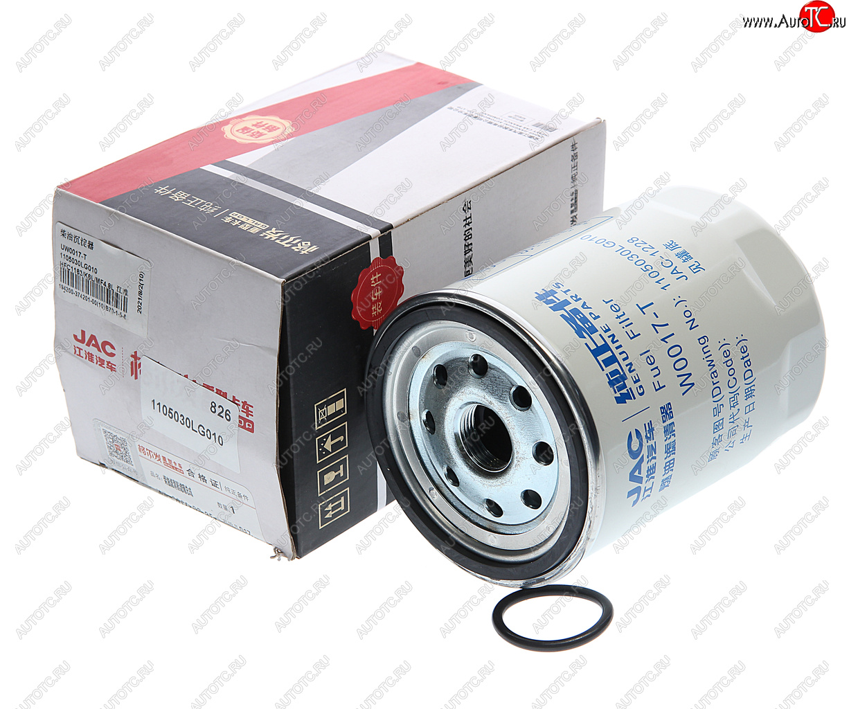3 199 р. Фильтр топливный JAC N120 (le35n) (18-) грубой очистки OE JAC 1105030lg010  с доставкой в г. Пермь