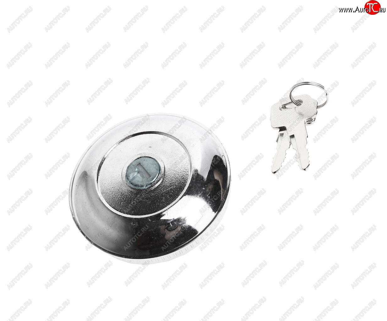 236 р. Крышка бака топливного ГАЗ-3110 с ключом (хром) NO NAME 11.1103010  с доставкой в г. Пермь