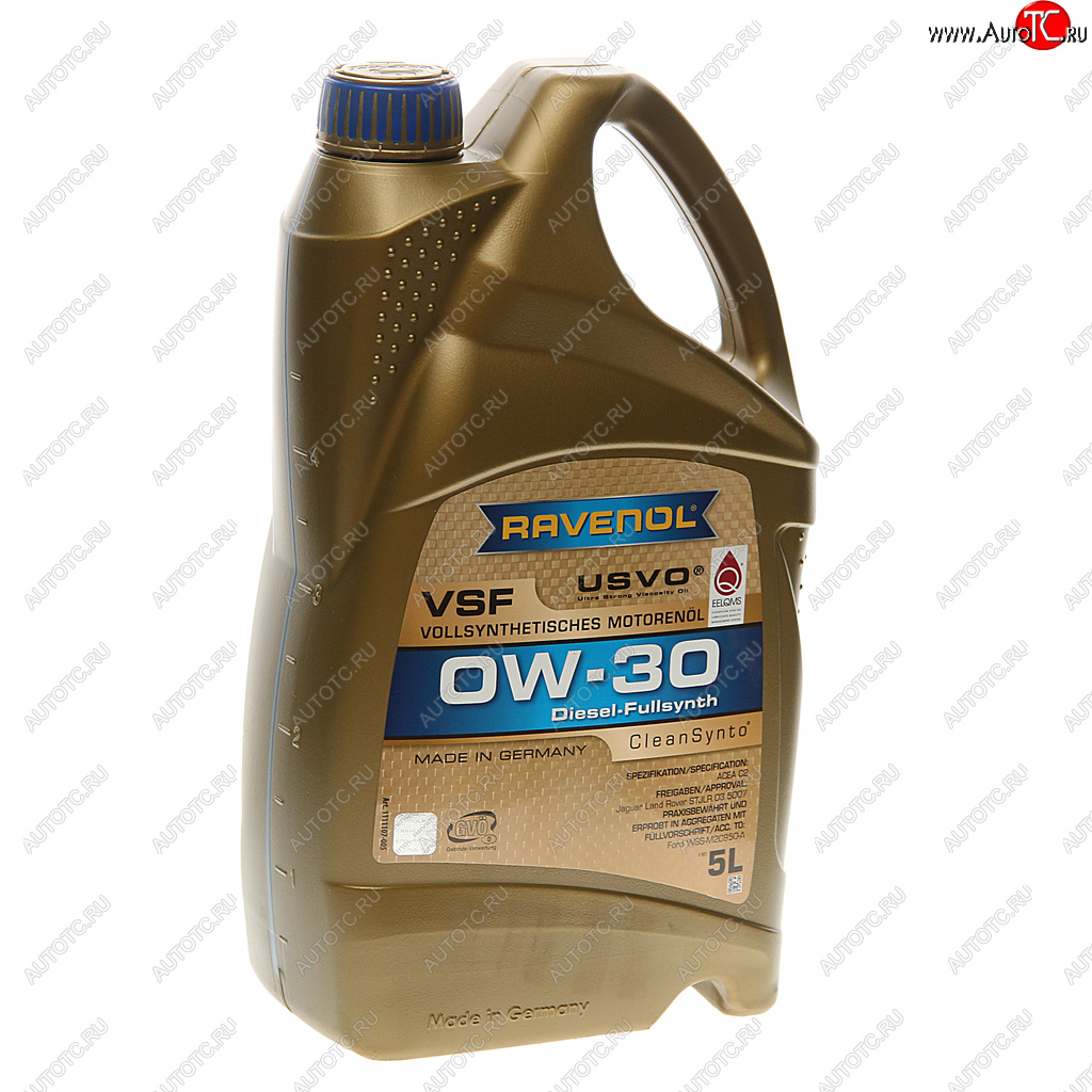 8 799 р. Масло моторное VSF 0W30 синт.5л RAVENOL RAVENOL 1111107-005 RAVENOL 1111107-005  с доставкой в г. Пермь