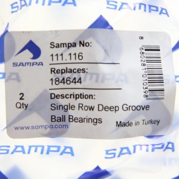 339 р. Подшипник VOLVO вилки сцепления (32x55x13) SAMPA SAMPA 111.116  с доставкой в г. Пермь. Увеличить фотографию 2