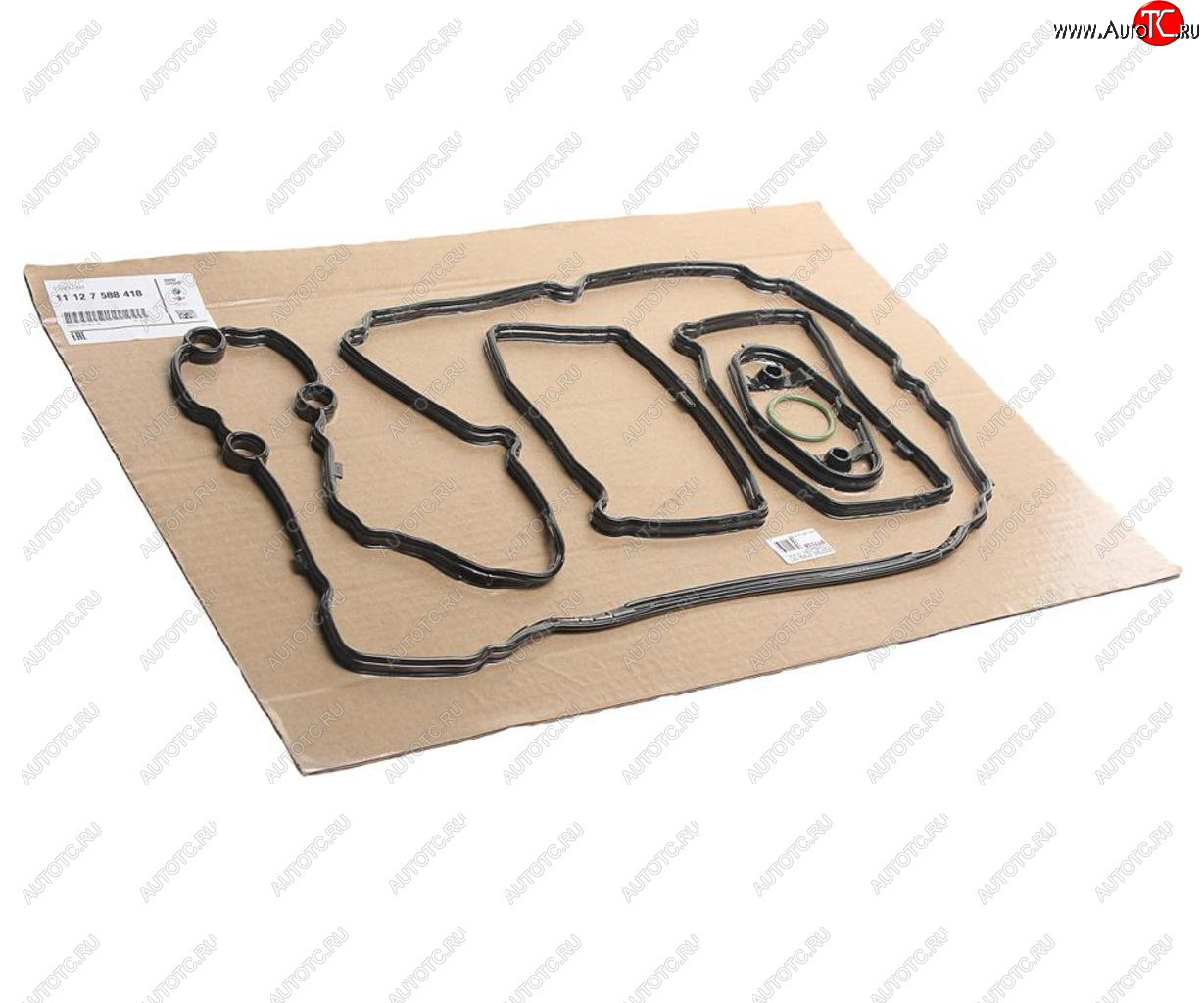 4 299 р. Прокладка крышки клапанной BMW 3 (F30),5 (F10),X3 (F25) (1.62.0) комплект OE BMW 11127588418  с доставкой в г. Пермь