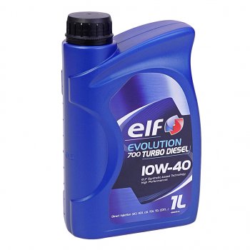 859 р. Масло дизельное EVOLUTION 700 TURBO D 10W40 п/синт.1л ELF ELF 11130301 ELF 11130301  с доставкой в г. Пермь. Увеличить фотографию 1