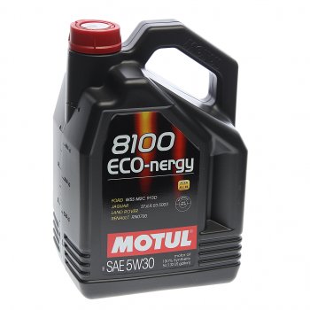 7 199 р. Масло моторное 8100 ECO-NERGY 5W30 синт.5л MOTUL MOTUL 111686  с доставкой в г. Пермь. Увеличить фотографию 1