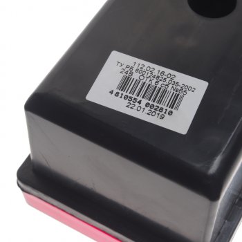 1 499 р. Фонарь задний ГАЗ-3302 24V (вилка СЦ7.501.606) со световозвращателем РУДЕНСК РУДЕНСК 112.02.16-02  с доставкой в г. Пермь. Увеличить фотографию 3