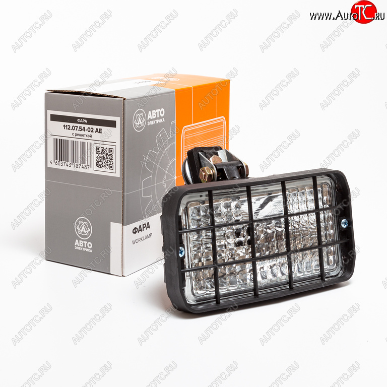 1 189 р. Фара рабочего света МТЗ (с решеткой) AVTOELECTRICA AVTOELECTRICA 112.07.54-02 ае  с доставкой в г. Пермь