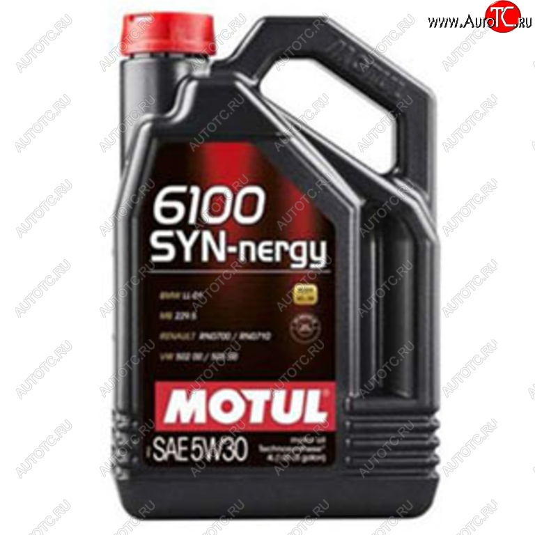3 899 р. Масло моторное 6100 SYN-NERGIE 5W30 псинт.4л MOTUL MOTUL 112138  с доставкой в г. Пермь