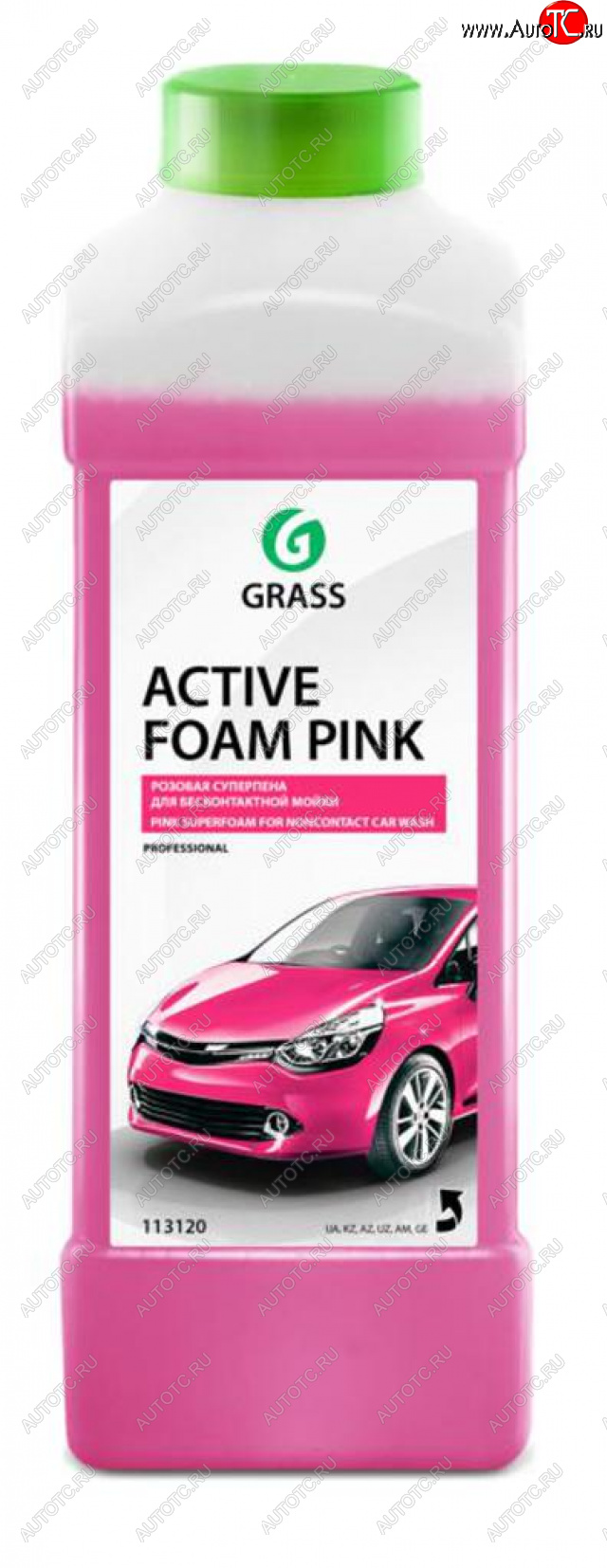 559 р. Шампунь для бесконтактной мойки 1кг Active Foam Pink GRASS GRASS 113120  с доставкой в г. Пермь
