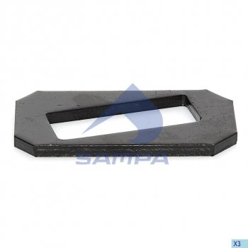 165 р. Пластина BPW полурессоры регулировочная SAMPA SAMPA 114.501  с доставкой в г. Пермь. Увеличить фотографию 1