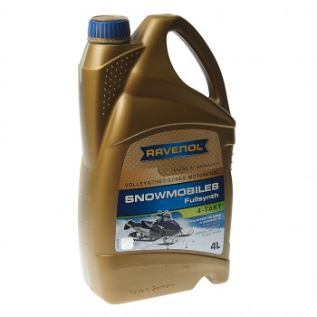 9 299 р. Масло моторное для 4-х тактных двигателей снегоходов 5W30 синт.4л RAVENOL RAVENOL 1151311-004  с доставкой в г. Пермь. Увеличить фотографию 1