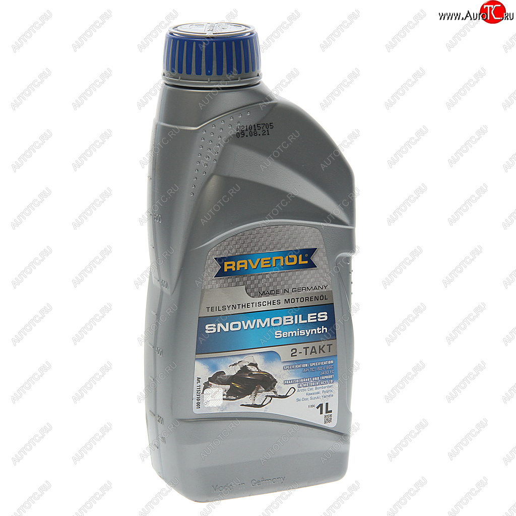 1 649 р. Масло моторное для 2-х тактных двигателей снегоходов псинт.1л RAVENOL RAVENOL 1152310-001  с доставкой в г. Пермь