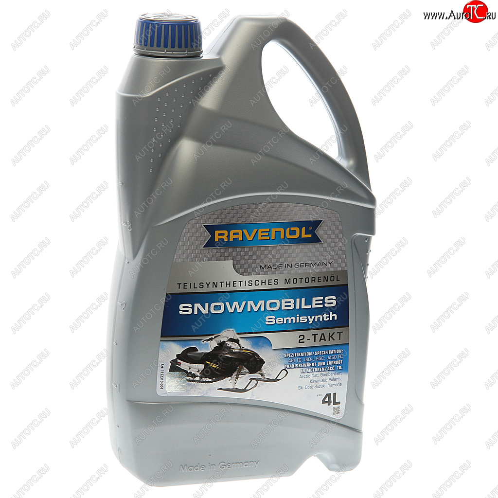 5 899 р. Масло моторное для 2-х тактных двигателей снегоходов псинт.4л RAVENOL RAVENOL 1152310-004  с доставкой в г. Пермь