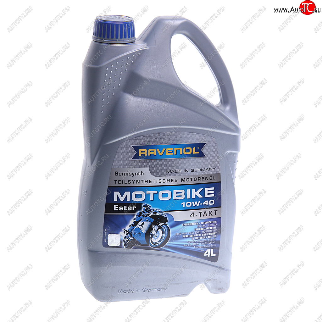 7 699 р. Масло моторное для 4-х тактных двигателей ESTER 4T 10W40 псинт.4л RAVENOL RAVENOL 1172112-004  с доставкой в г. Пермь