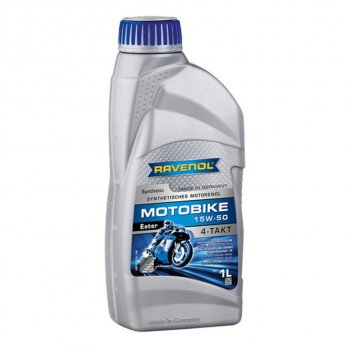 2 099 р. Масло моторное для 4-х тактных двигателей ESTER 4T 15W50 синт.1л RAVENOL RAVENOL 1172113-001  с доставкой в г. Пермь. Увеличить фотографию 1