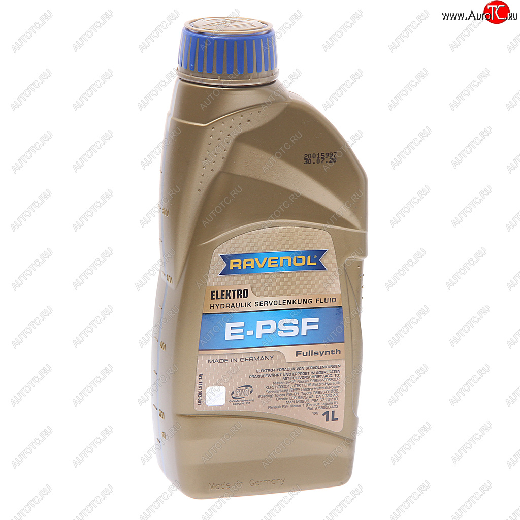 2 899 р. Жидкость электро-гидроусилителя руля E-PSF Fluid синт.1л RAVENOL RAVENOL 1181002-001  с доставкой в г. Пермь