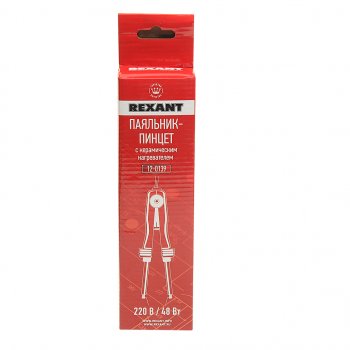 2 299 р. Паяльник 40Вт220В пинцет с керамическим нагревателем REXANT REXANT 12-0139  с доставкой в г. Пермь. Увеличить фотографию 3
