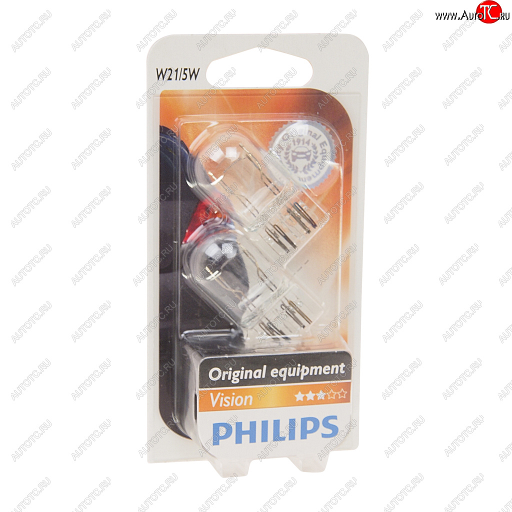429 р. Лампа 12V W215W W3x16q блистер (2шт.) PHILIPS PHILIPS 12066b2  с доставкой в г. Пермь