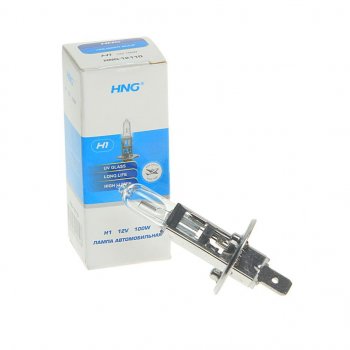 63 р. Лампа 12V H1 100W P14.5s Long Life HNG HNG 12110  с доставкой в г. Пермь. Увеличить фотографию 1