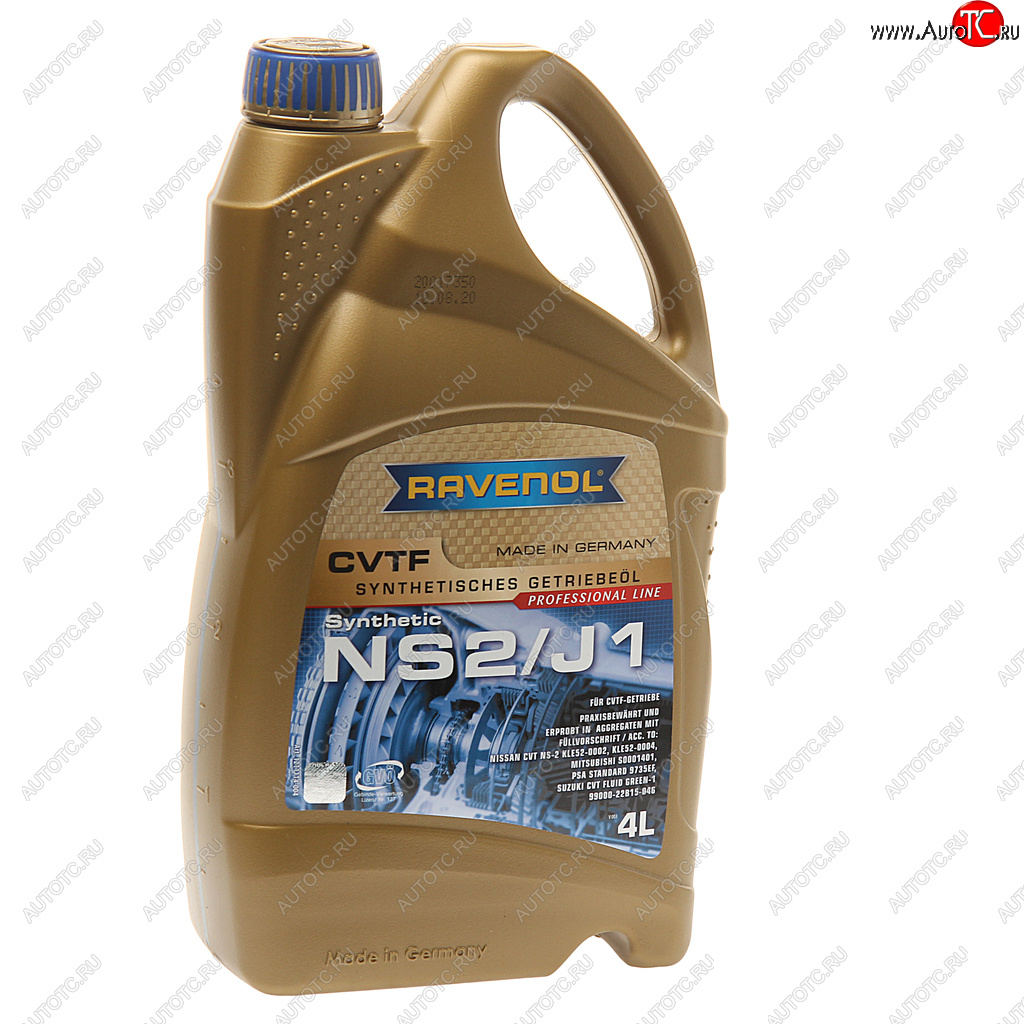 9 349 р. Масло трансмиссионное CVTF для вариаторов NS2J1 4л RAVENOL RAVENOL 1211114-004  с доставкой в г. Пермь