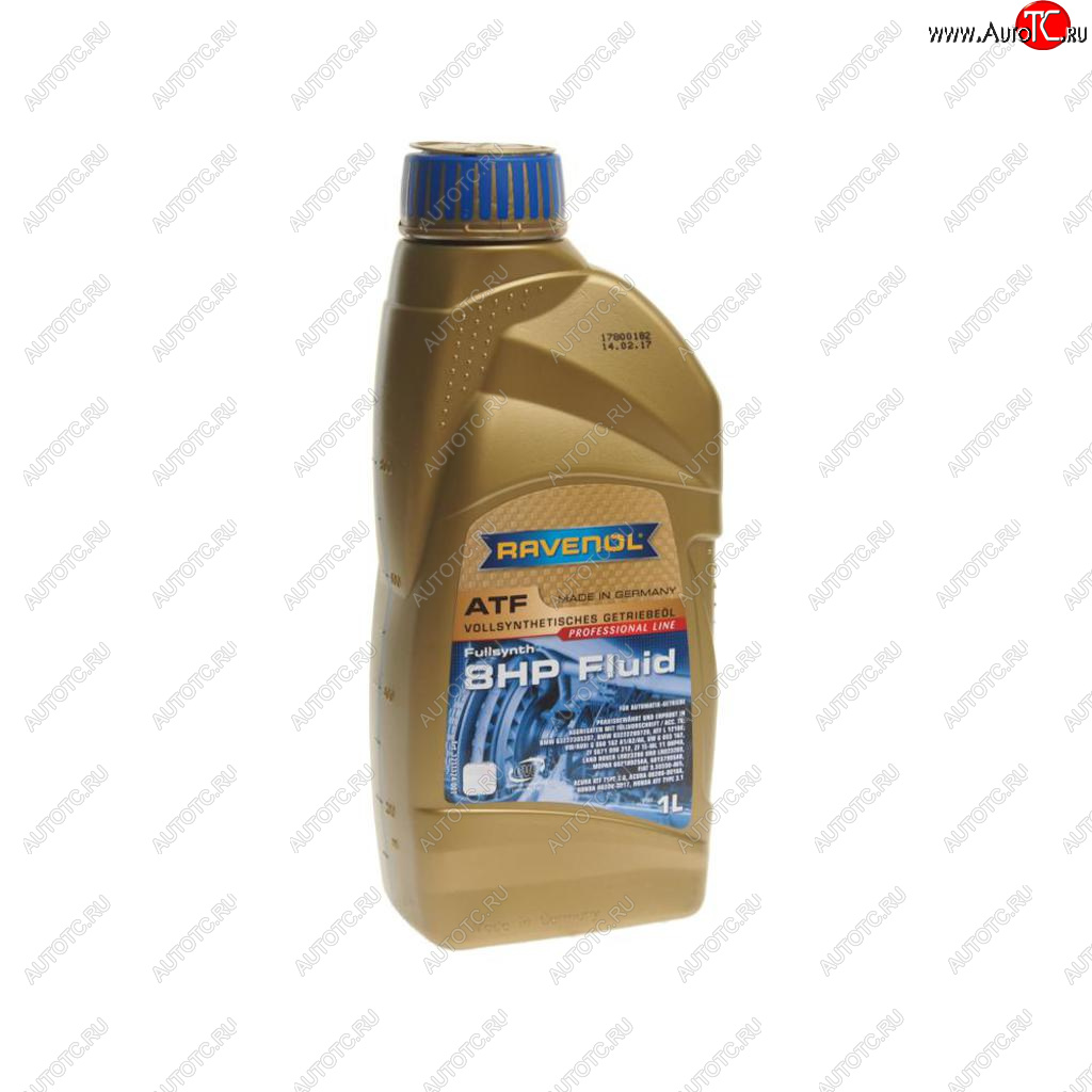 3 299 р. Масло трансмиссионное ATF для АКПП ZF 8HP Fluid синт.1л RAVENOL RAVENOL 1211124-001  с доставкой в г. Пермь