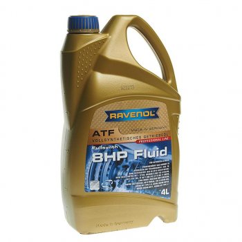12 449 р. Масло трансмиссионное ATF для АКПП ZF 8HP Fluid синт.4л RAVENOL RAVENOL 1211124-004  с доставкой в г. Пермь. Увеличить фотографию 1