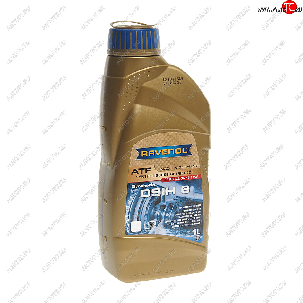 2 079 р. Масло трансмиссионное ATF DSIH 6 1л RAVENOL RAVENOL 1211133-001  с доставкой в г. Пермь