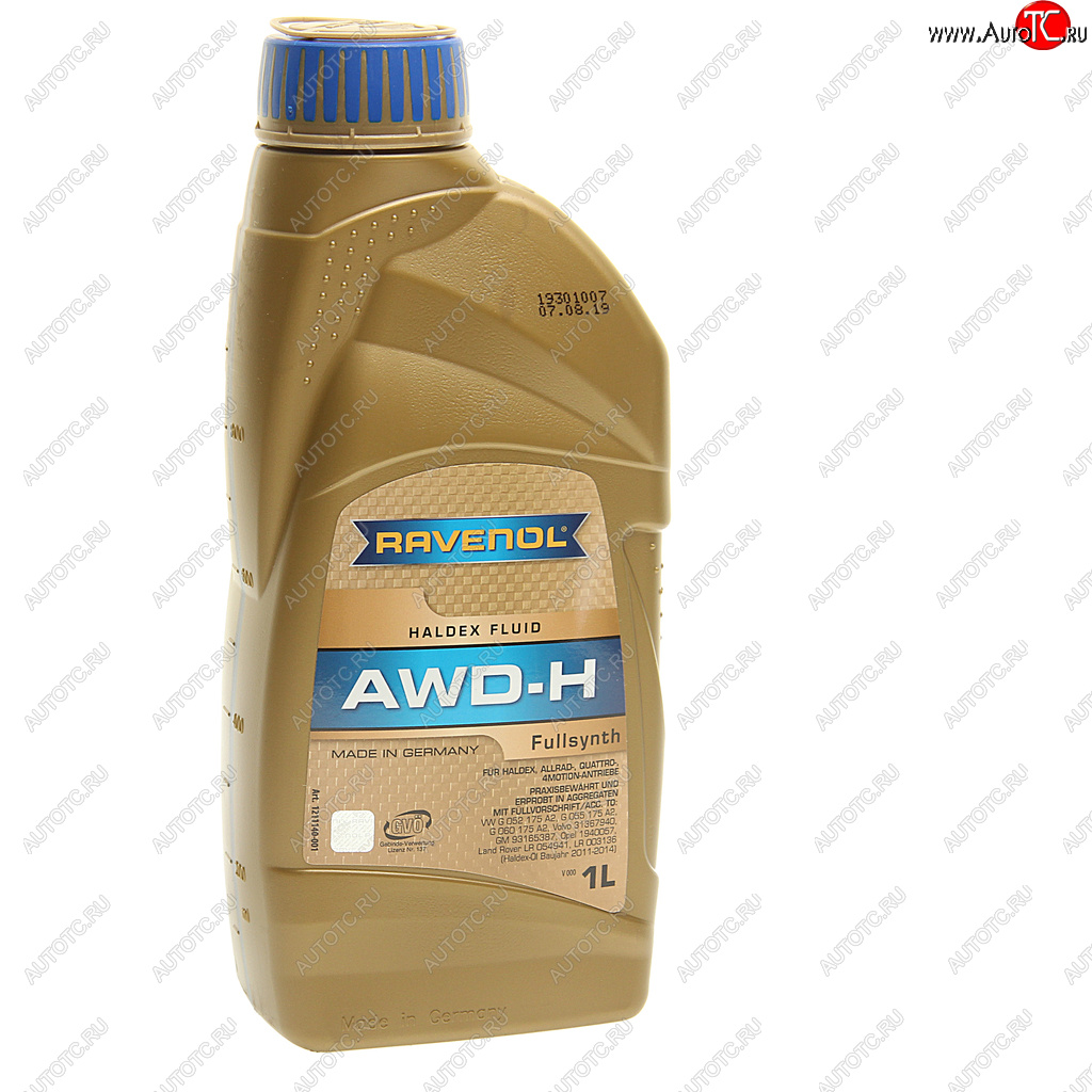 3 299 р. Масло трансмиссионное AWD-H Fluid для муфты HALDEX 1л RAVENOL RAVENOL 1211140-001  с доставкой в г. Пермь