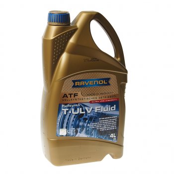 12 699 р. Масло трансмиссионное ATF T-ULV FLUID 4л RAVENOL RAVENOL 1211146-004  с доставкой в г. Пермь. Увеличить фотографию 1