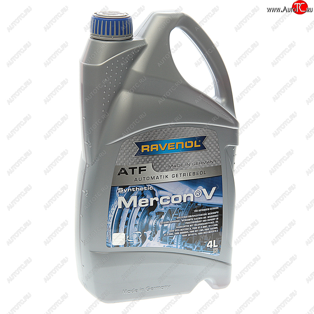 5 849 р. Масло трансмиссионное ATF MERCON- V псинт.4л RAVENOL RAVENOL 1212101-004  с доставкой в г. Пермь