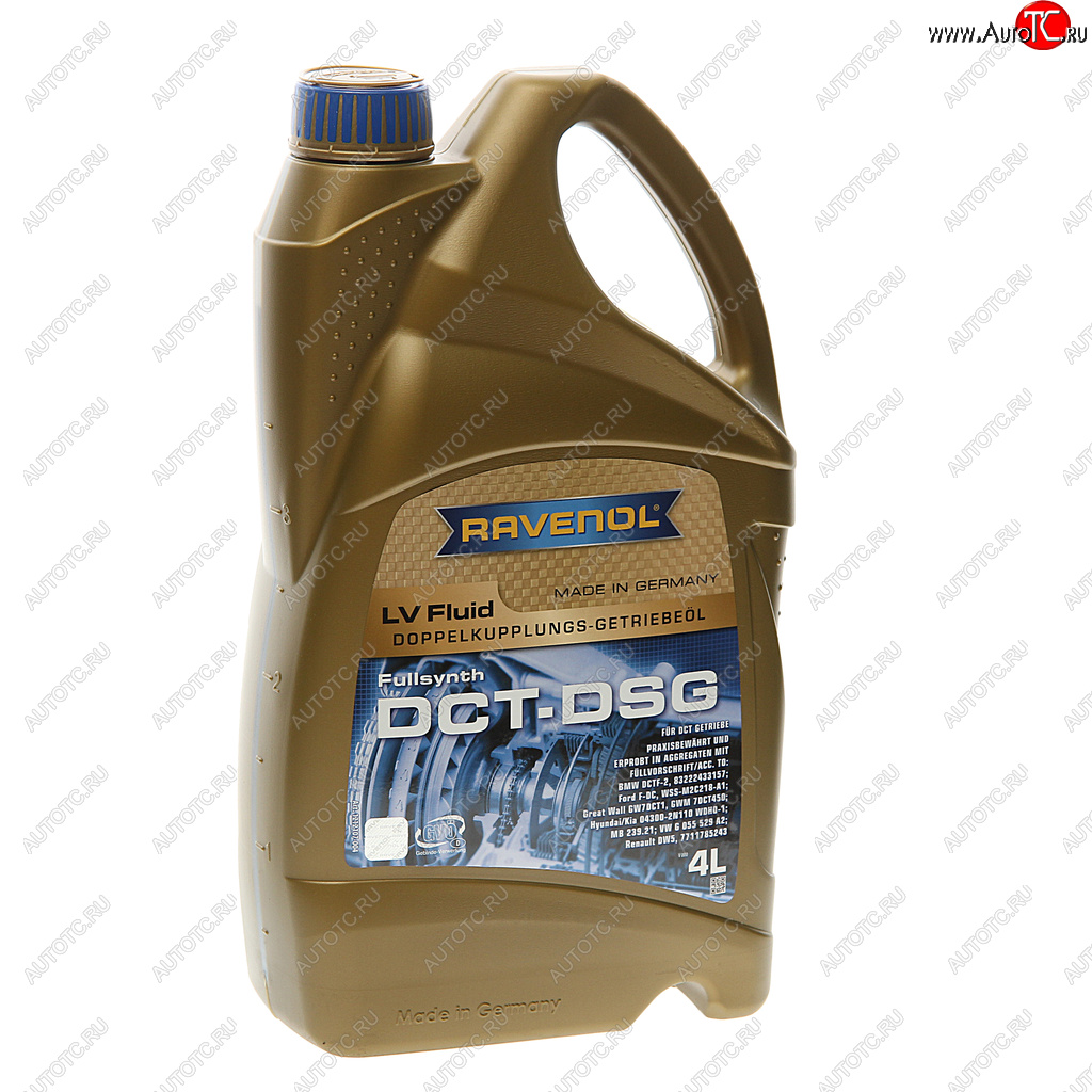 10 649 р. Масло трансмиссионное DCTDSG LV Fluid 4л RAVENOL RAVENOL 1212107-004  с доставкой в г. Пермь