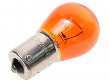 23 р. Лампа 12V PY21W BA15s желтая Amber HNG HNG 12211  с доставкой в г. Пермь. Увеличить фотографию 2