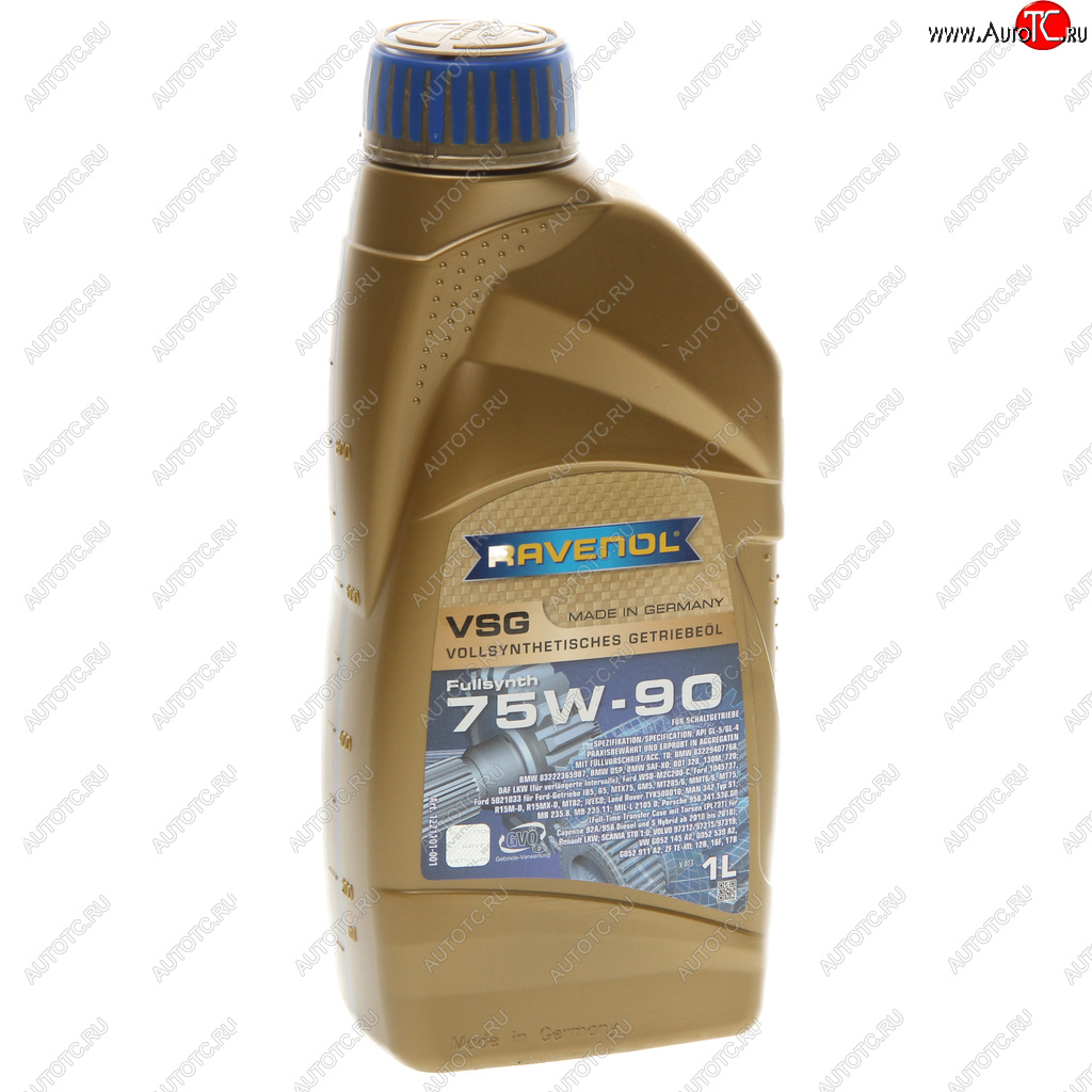 2 999 р. Масло трансмиссионное VSG GL45 75W90 синт.1л RAVENOL RAVENOL 1221101-001  с доставкой в г. Пермь