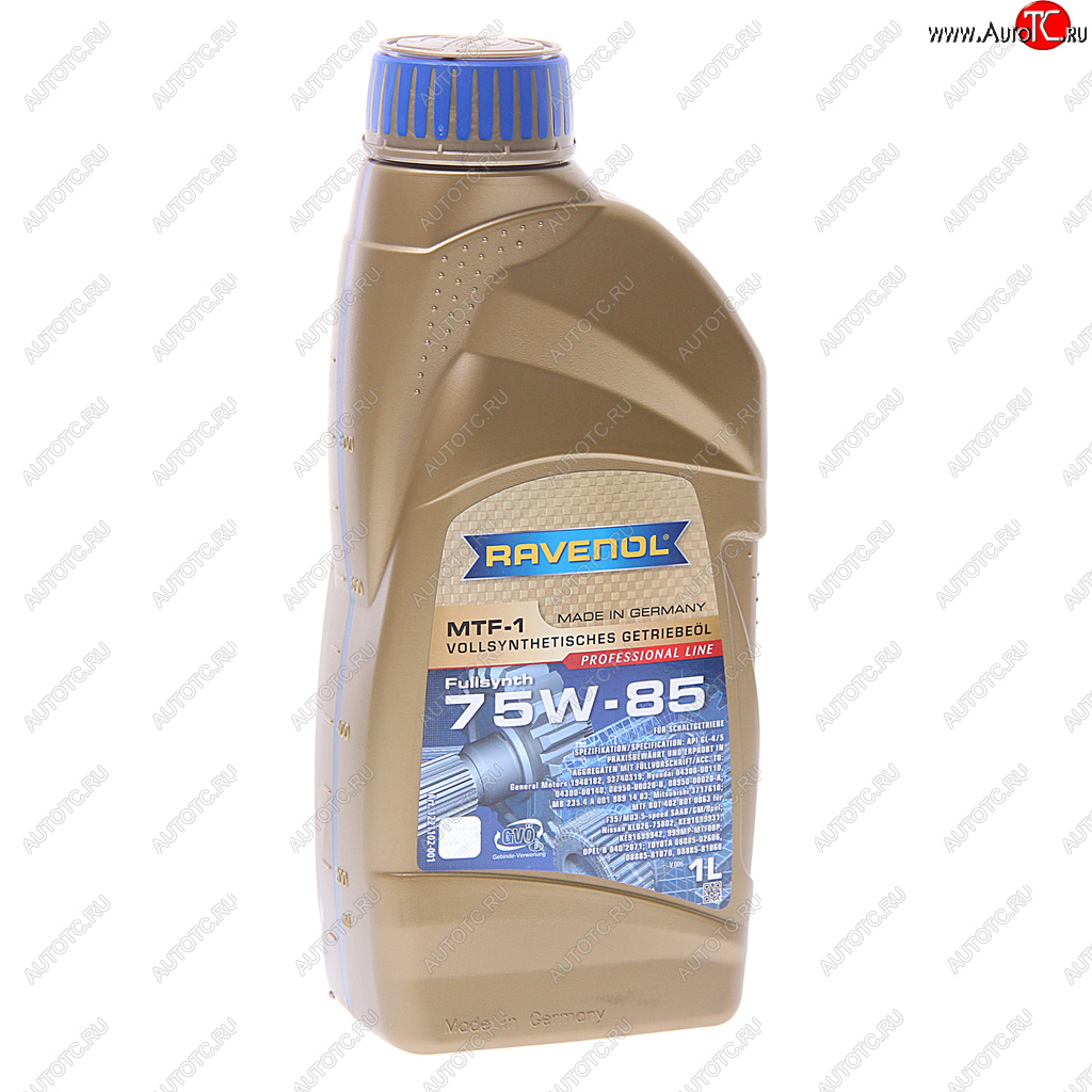2 649 р. Масло трансмиссионное MTF-1 75W85 смнт.1л RAVENOL RAVENOL 1221102-001  с доставкой в г. Пермь
