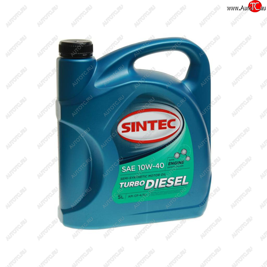 1 429 р. Масло дизельное TURBO DIESEL CF-4SJ 10W40 псинт.5л SINTEC SINTEC 122445  с доставкой в г. Пермь