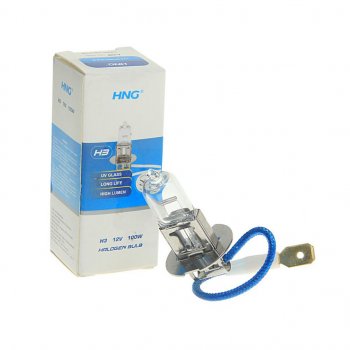 70 р. Лампа 12V H3 100W PK22s Long Life HNG HNG 12310  с доставкой в г. Пермь. Увеличить фотографию 1