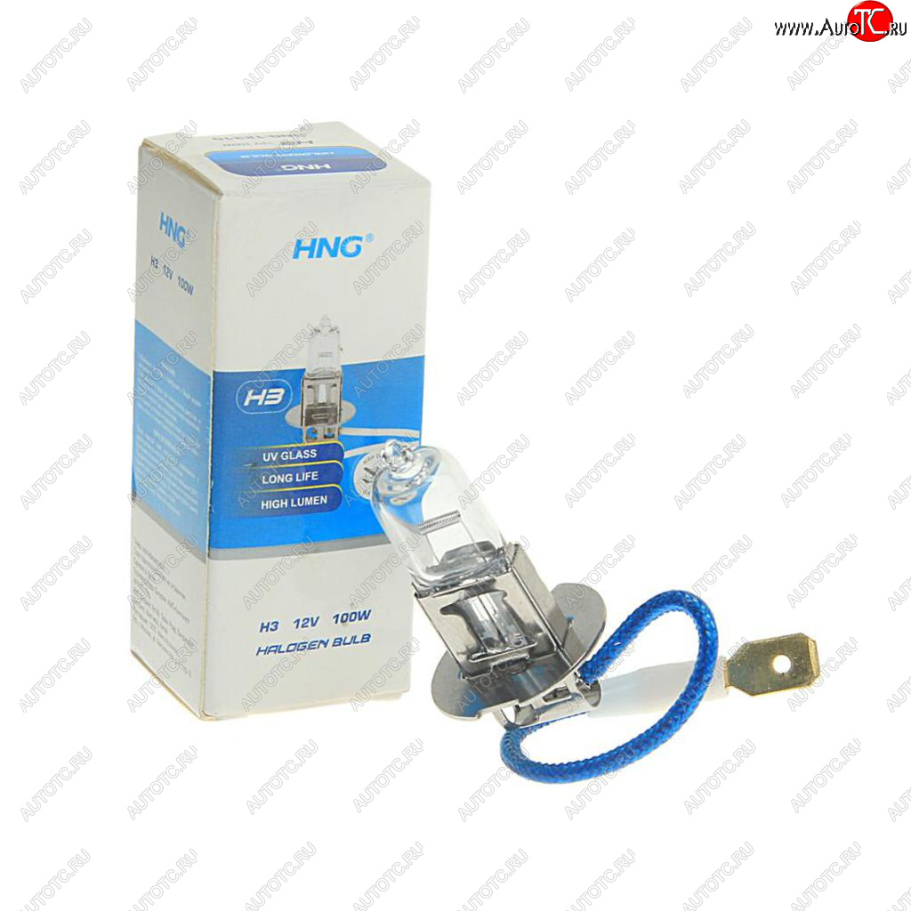 70 р. Лампа 12V H3 100W PK22s Long Life HNG HNG 12310  с доставкой в г. Пермь