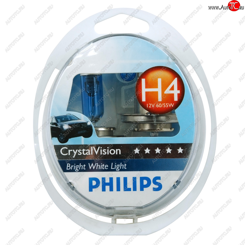 2 399 р. Лампа набор 12V H4 60/55W+W5W/T105 P43t бокс (2шт.+2шт.) Crystal Vision PHILIPS PHILIPS 12342cvsm PHILIPS 12342cvsm  с доставкой в г. Пермь