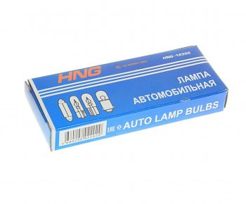 9 р. Лампа 12V WY5W W2.1x9.5d желтая Amber HNG HNG 12350  с доставкой в г. Пермь. Увеличить фотографию 2