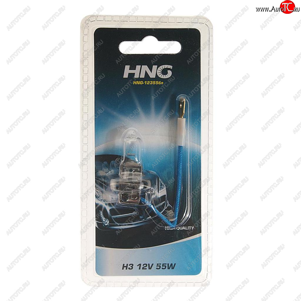 72 р. Лампа 12V H3 55W PK22s блистер (1шт.) Long Life HNG HNG 12355бл  с доставкой в г. Пермь