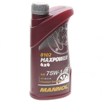 1 129 р. Масло трансмиссионное 4x4 MAXPOWER GL-5 LS 75W140 синт.1л 8102 MANNOL MANNOL 1236  с доставкой в г. Пермь. Увеличить фотографию 1