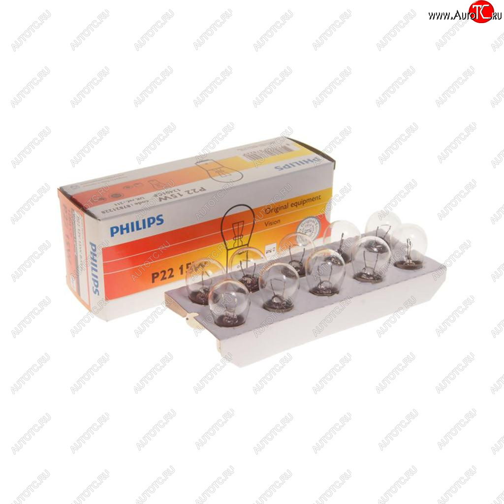 72 р. Лампа 12V P22 15W BA15s PHILIPS PHILIPS 12401cp  с доставкой в г. Пермь