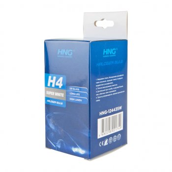 152 р. Лампа 12V H4 6055W P43t Super White HNG HNG 12443sw  с доставкой в г. Пермь. Увеличить фотографию 6