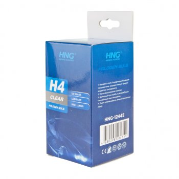 167 р. Лампа 12V H4 6055W P45t Long Life HNG HNG 12445  с доставкой в г. Пермь. Увеличить фотографию 5