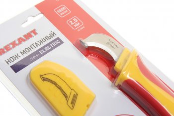 879 р. Нож монтажный с пластиной REXANT REXANT 12-4935  с доставкой в г. Пермь. Увеличить фотографию 2