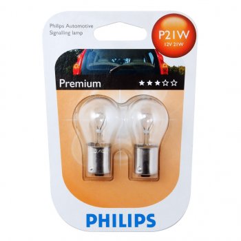 152 р. Лампа 12V P21W BA15s блистер (2шт.) PHILIPS PHILIPS 12498b2  с доставкой в г. Пермь. Увеличить фотографию 1