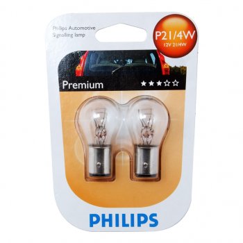284 р. Лампа 12V P214W BAZ15d блистер (2шт.) PHILIPS PHILIPS 12594b2  с доставкой в г. Пермь. Увеличить фотографию 1