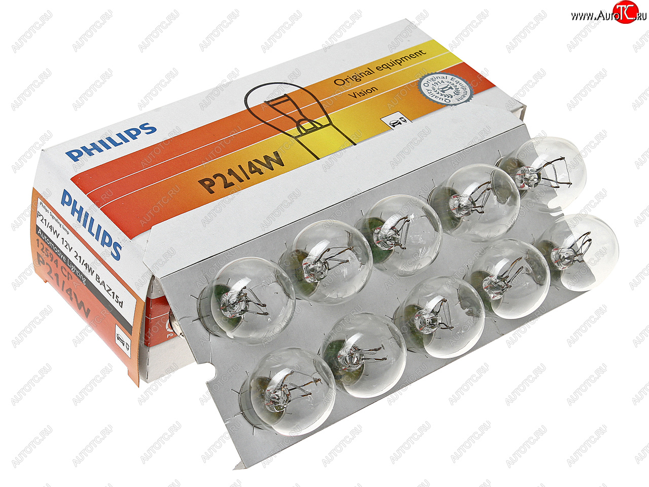 109 р. Лампа 12V P214W BAZ15d PHILIPS PHILIPS 12594cp  с доставкой в г. Пермь
